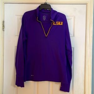 Women’s Large - LSU Quarter Zip Jacket